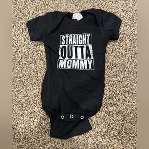 Straight Outta Mommy Onesie